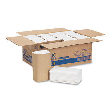 Georgia Pacific® Professional Pacific Blue Basic S-fold Paper Towels, 10 1-4x9 1-4, White, 250-pack, 16 Pk-ct freeshipping - TVN Wholesale